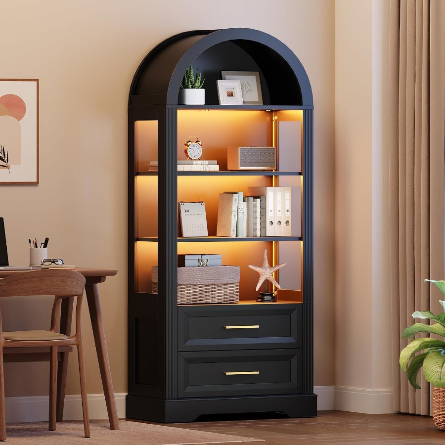 Display Cabinet, Tall Arched B - Books review and price