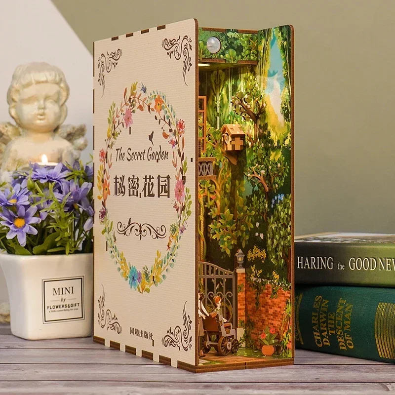 DIY Wooden Book Nook Shelf Ins - Diy Wooden Book Nook Kit Shelf Insert review and price