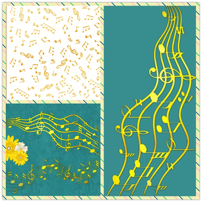 Notes Music Background Hot Foi - Blank Sheet Music Notebook review and price
