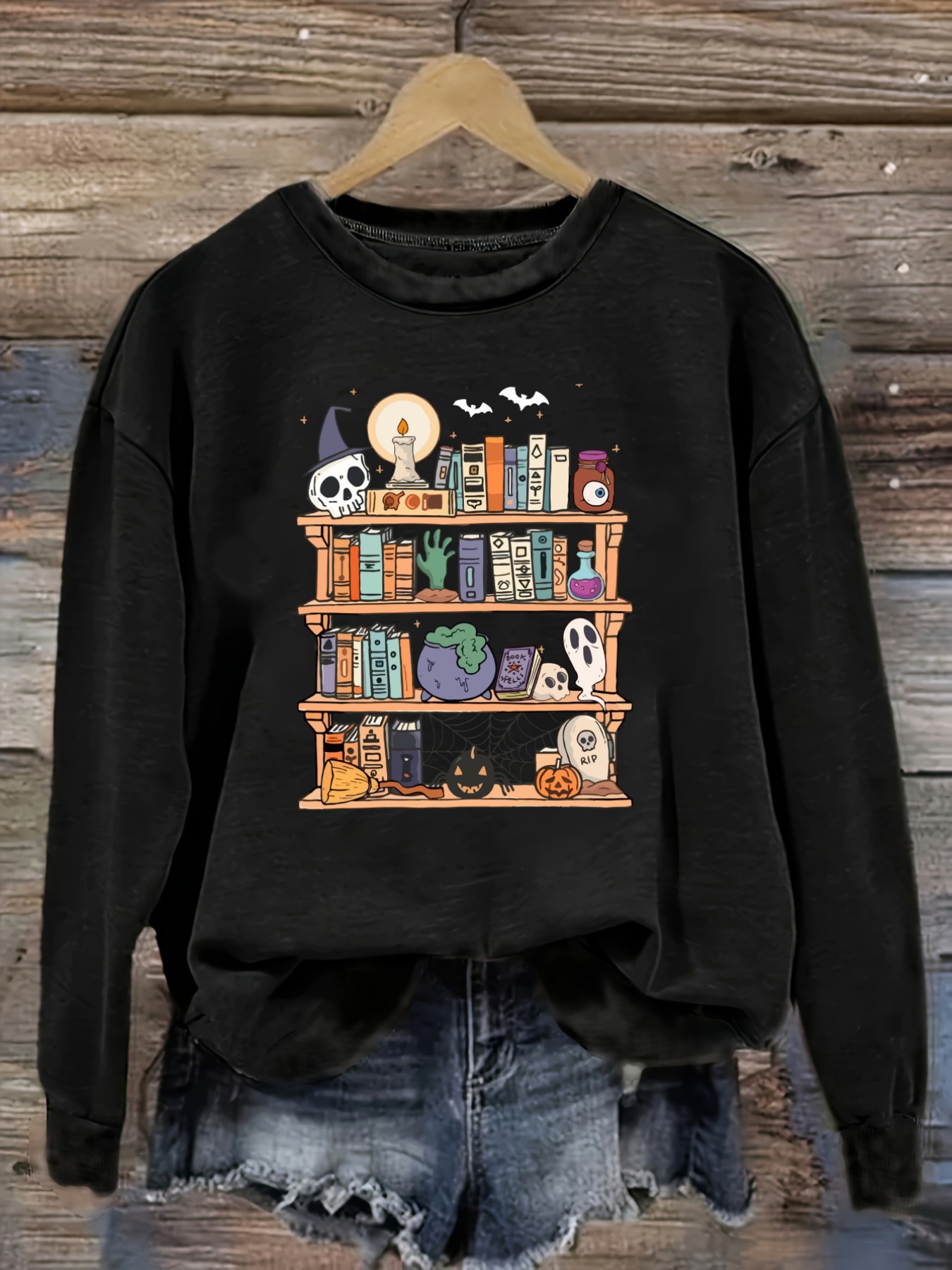 Women's Casual Long Sleeve Cre - Books review and price